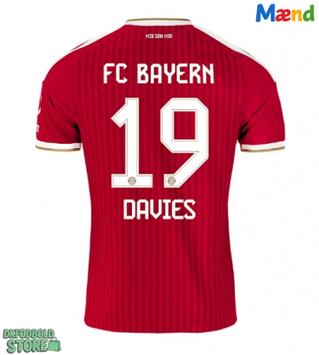 Bayern Munich Alphonso Davies #19 Replika Hjemmebanetrøje 2026-27 Kortærmet